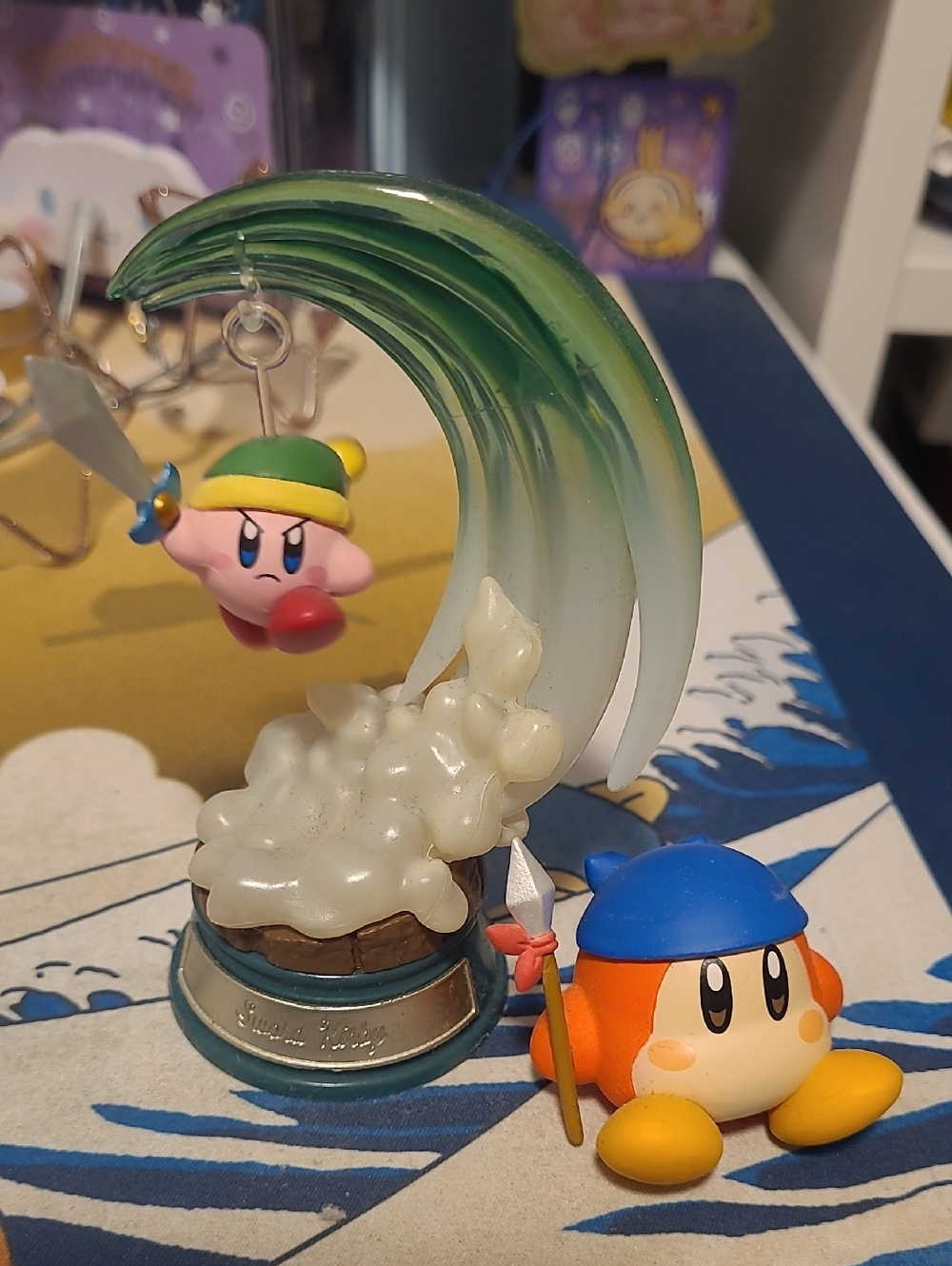 Kirby Sword Rement Figure + Waddle Dee